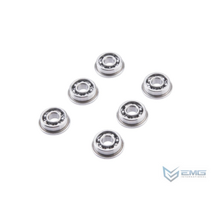 EMG x Umbrella Armory Multi-Fit 8mm J-Cage Bearing Set for Airsoft AEG Gearboxes (Model: 6 Count)