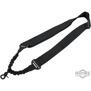 Matrix Tactical Gear Single Point Bungee Rifle Sling (Color: Black)