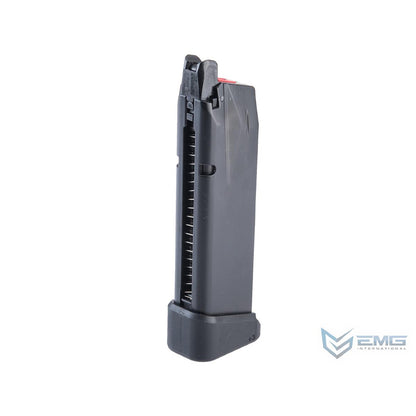 Cybergun / EMG 25rd Magazine for Canik TP9 Series GBB Parallel Training Pistols (Model: Green Gas)