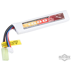 Matrix High Performance 11.1V Stick Type Airsoft LiPo Battery  20C / Small Tamiya