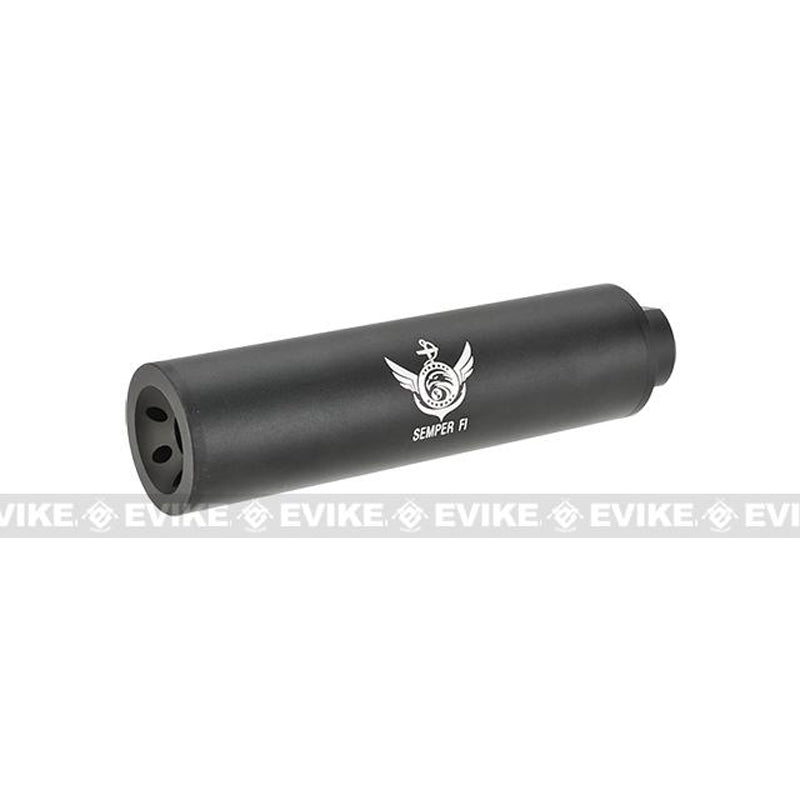 Angel Custom Mock Suppressor for Airsoft GBB Pistols (Version: Semper Fi / 14mm Negative)