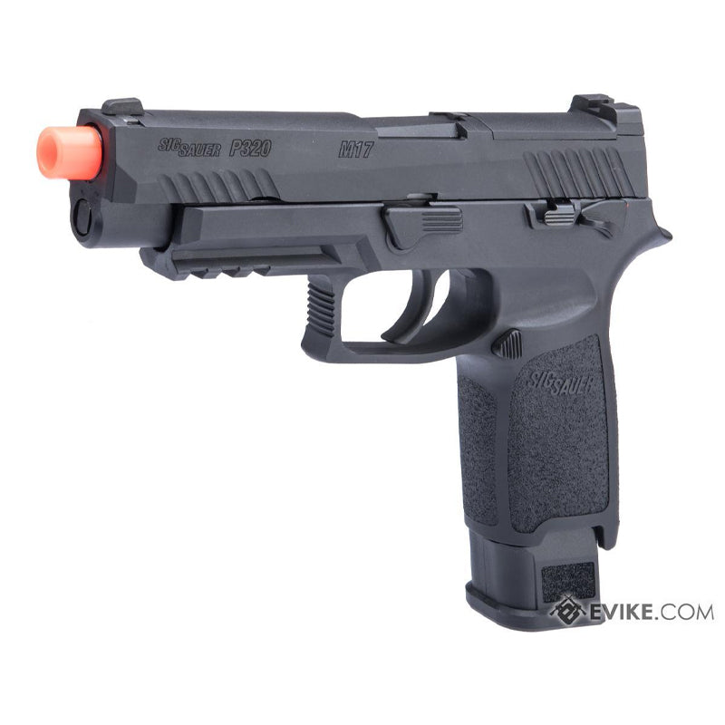 Exclusive SIG Sauer ProForce P320 M17 MHS Airsoft GBB Pistol (Color: Black / Green Gas)