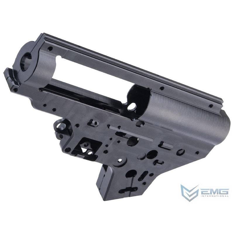 EMG x Retro Arms CZ Billet CNC 8mm Ver.2 Gearbox Shell for M4 / M16 Series Airsoft AEG Rifles (Color: EMG Black)