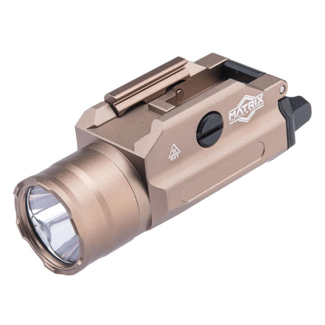 Matrix Max-Luminous Weapon Mount Combat Flashlight (Model: G1103 950 Lumen / Dark Earth)