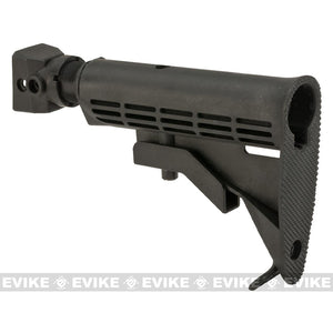 CYMA 6-Position LE Stock w/ Stock Adapter & QD Sling Swivel for AK series Airsoft AEGs