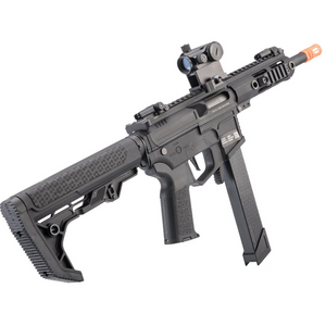 Specna Arms X-Series FLEX ETU Airsoft AEG Submachine Gun w/ HAL MOSFET (Color: Black)