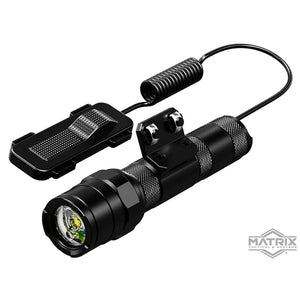 Matrix Tactical Combat Flashlight and Laser w/ Pressure Switch (Model: M-LOK)