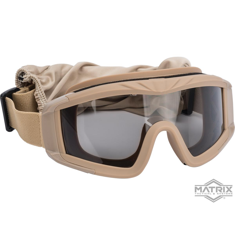 Matrix Tactical Systems ANSI-Rated Ultimate Protective Airsoft Goggles