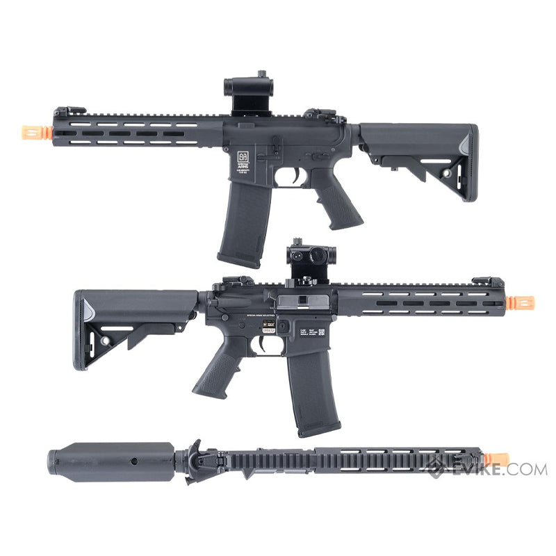 Specna Arms FLEX Series M4 Airsoft AEG Rifle with GATE X-ASR (Model: 10" M-LOK / Black)