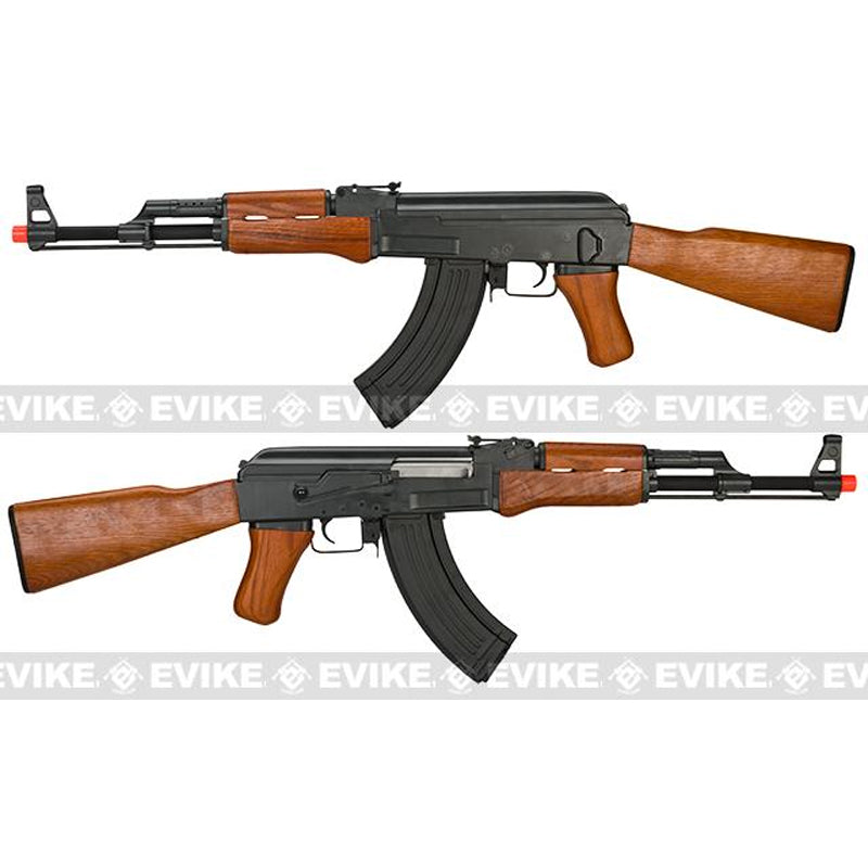 CYMA Standard AK47 Full Metal Real Wood Blowback Airsoft AEG Rifle