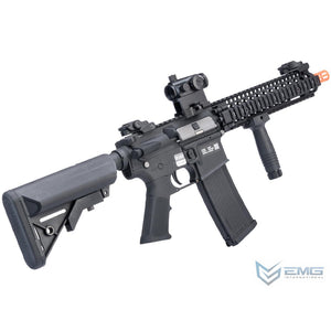 EMG Helios Daniel Defense Licensed MK18 CORE Series Airsoft AEG Rifle by Specna Arms (Model: Black / Gun Only)