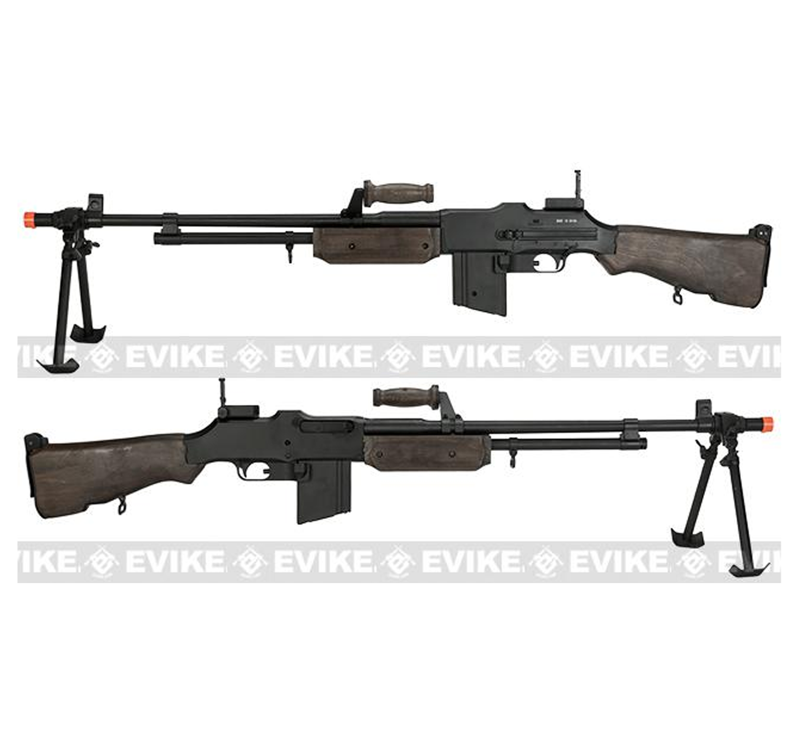 BAR M1918 A2 Full Size Full Metal Airsoft AEG Rifle W Steel Bipod By bar-m1918-a2-full-size-full-metal-airsoft-aeg-rifle-w-steel-bipod-by