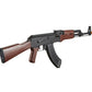 Lancer Tactical Gen 2 AEG Airsoft Rifle w/ Full Stock w/ Battery - (Black/Wood)