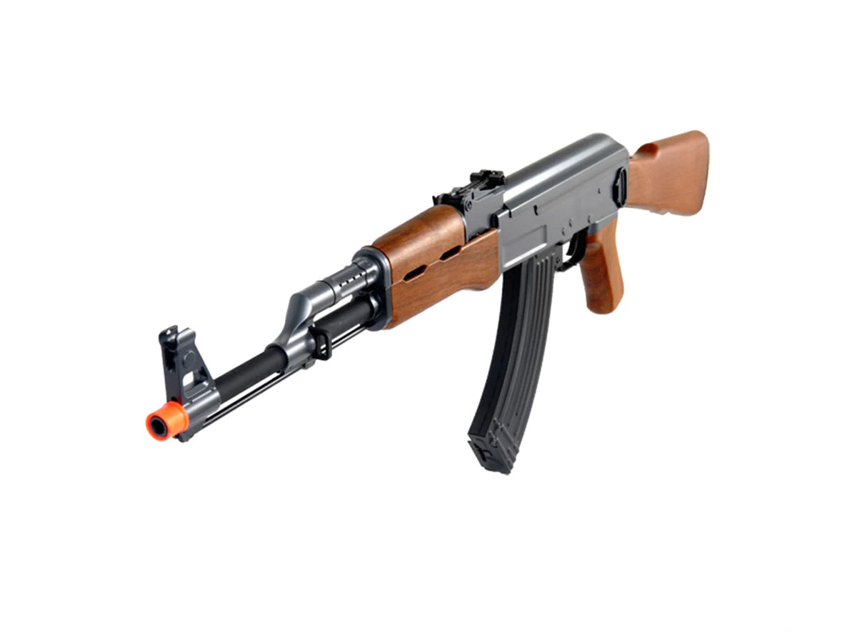 CYMA Standard AK47 Full Metal Real Wood Blowback Airsoft AEG Rifle