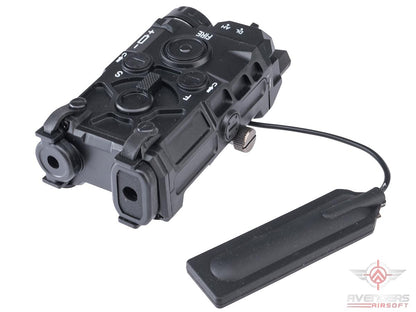 Avengers Mock Airsoft PEQ Laser and Flashlight Device w/ Remote Pressure Switch