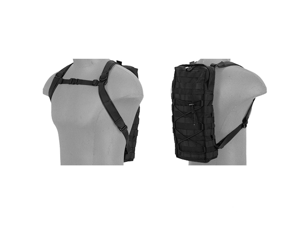 NYLON MOLLE ATTACHABLE HYDRATION BACKPACK