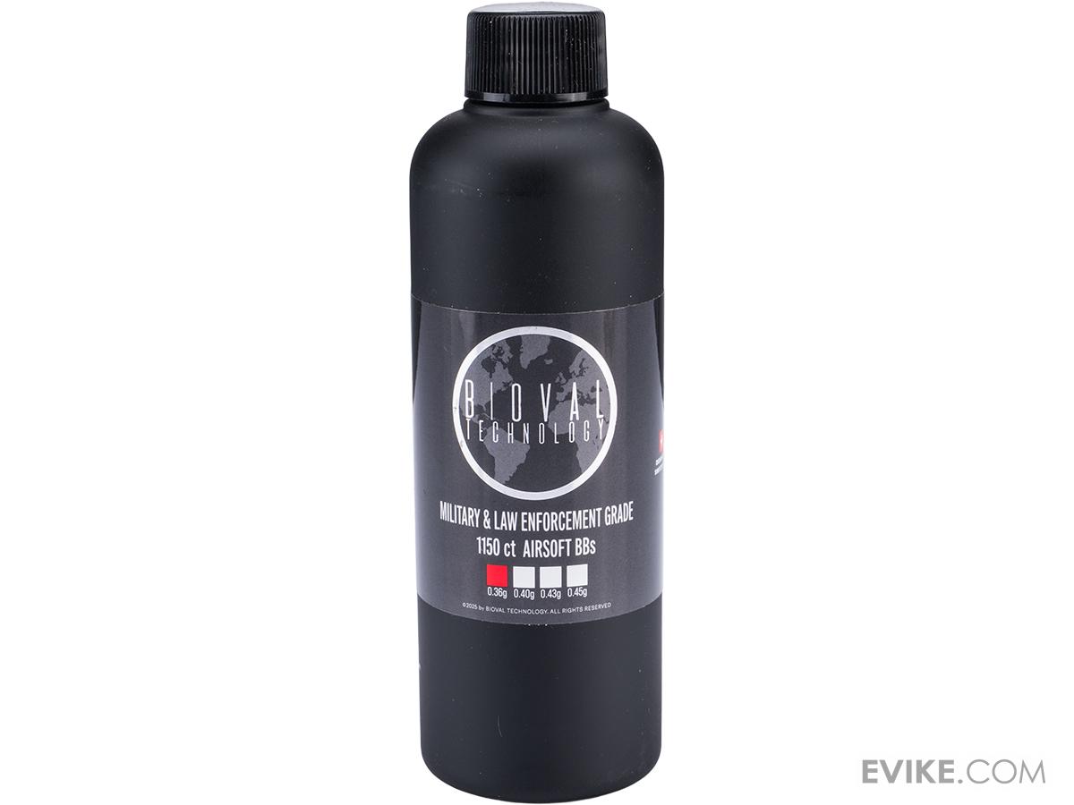 BioVal Outdoor Match Grade Sniper Bottle Premium 6mm Airsoft BBs