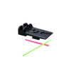 LA Capa Customs Lightweight 5.1 Fiber Optic Rear Sight for Hi Capa - Black