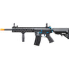 Lancer Tactical LT-12-G2 M4 RIS GEN 2 EVO AEG AIRSOFT RIFLE - Black/Blue