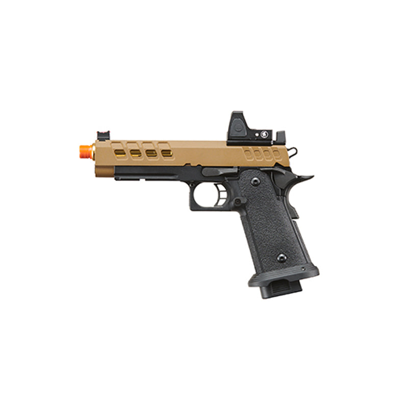 Lancer Tactical Heracles Hi-Capa Gas Blowback Airsoft Pistol w/ Reflex Dot