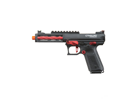 AIRSOFT 192 CO2 POWERED AIRSOFT PISTOL W/ ACCESSORY RAIL- BLACK