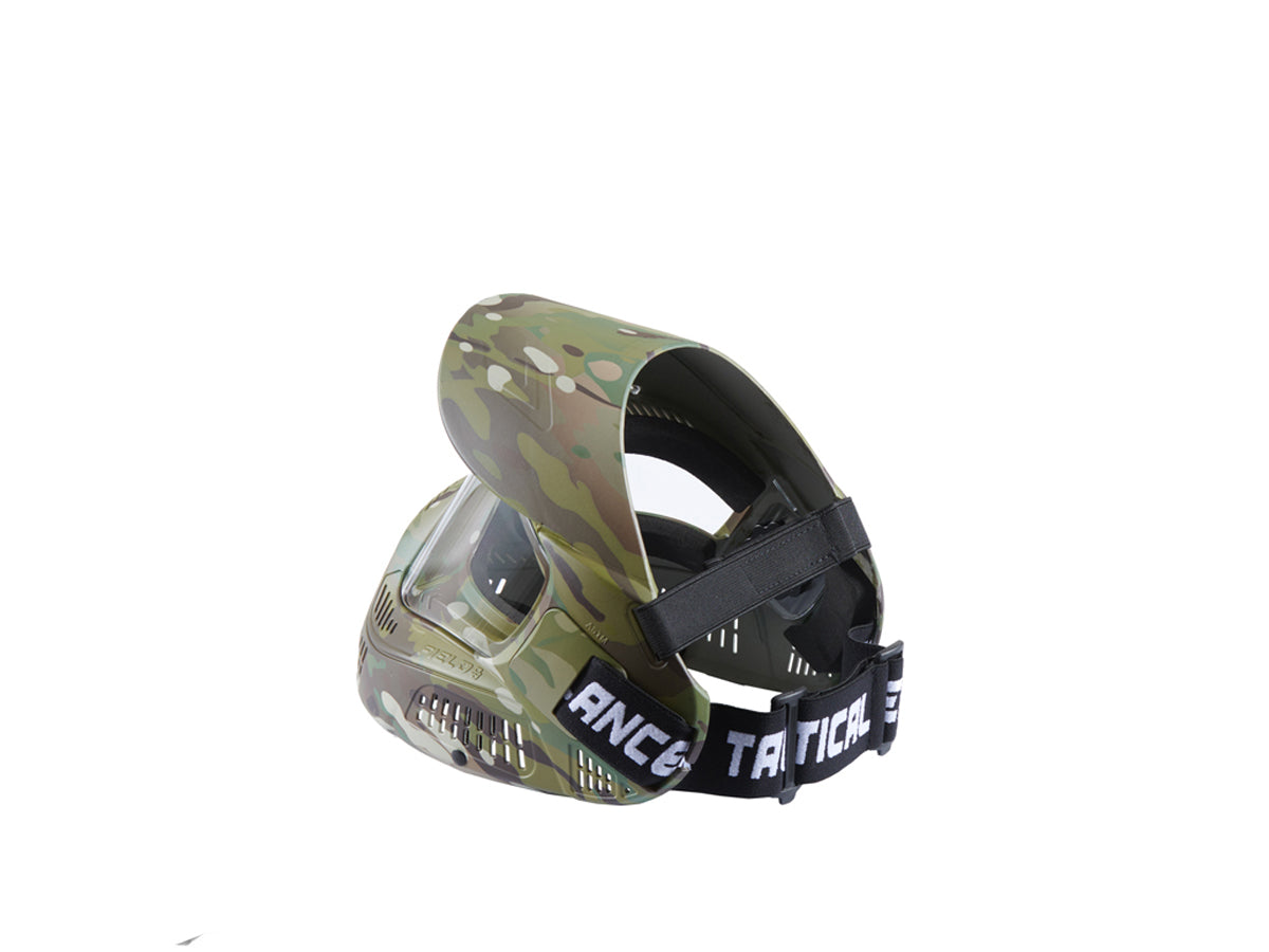 Lancer Tactical Full Face Airsoft Mask with Visor