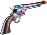 Colt SAA .45 Peacemaker Gas Powered Airsoft Revolver (Model: Cavalry Barrel / Blued)