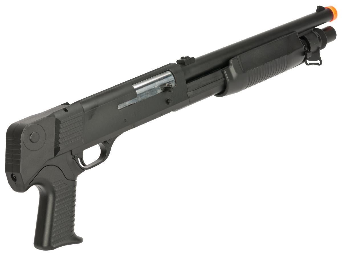 CYMA Sport M3 3-Round Burst Multi-Shot Shell Loading Airsoft Shotgun ...