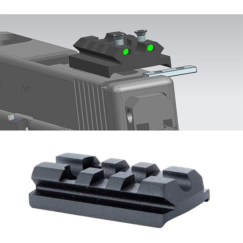 Glock Sight Mount Plate for Install Pistol Red Dot Sight