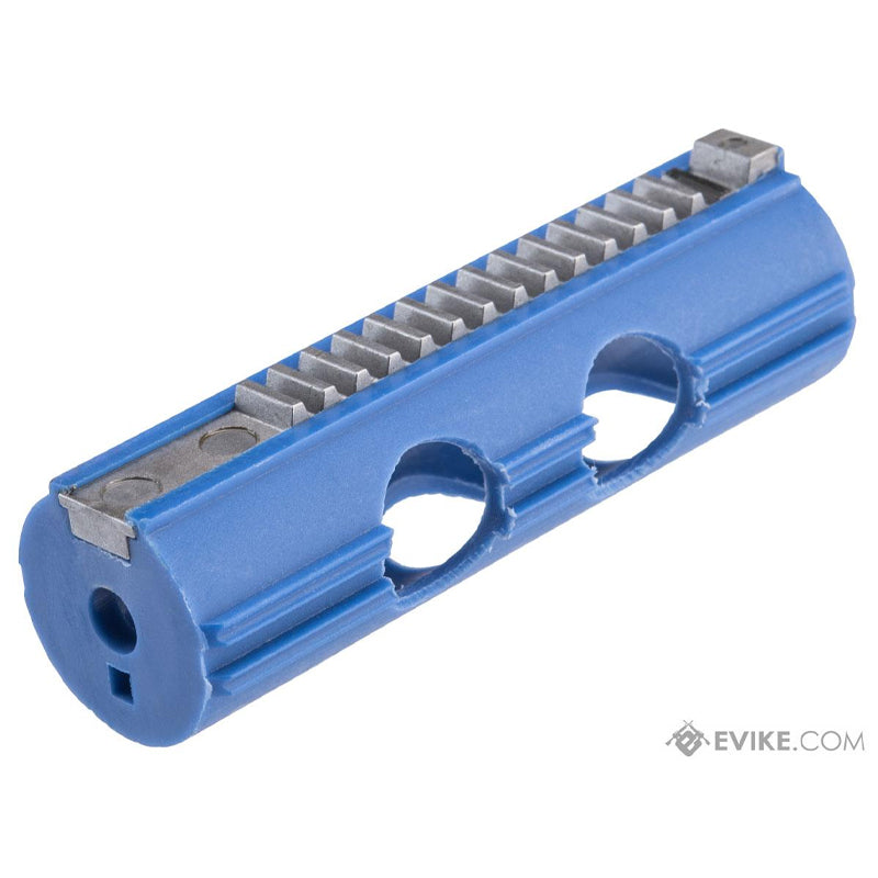 Rocket Airsoft Half-Rack POM Piston w/ 14 MIM Steel teeth for AEG Gearboxes (Model: Super Light)
