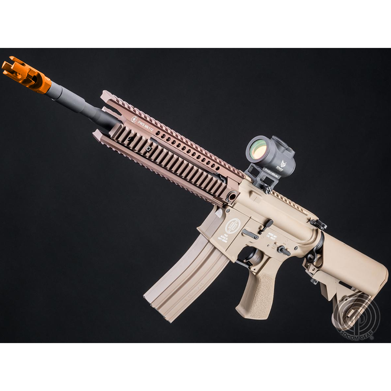 SOCOM Gear PWS Licensed M4 MK1 Airsoft AEG Rifle by G&G Tan