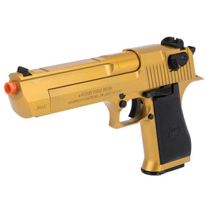 WE-Tech Desert Eagle .50 AE Gas Blowback Airsoft Pistol by Cybergun (Color: Gold / CO2 / Gun Only)