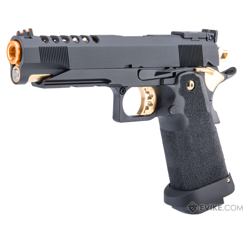 AW Custom Gold Match HX27 Hi-CAPA Gas Blowback Airsoft Pistol