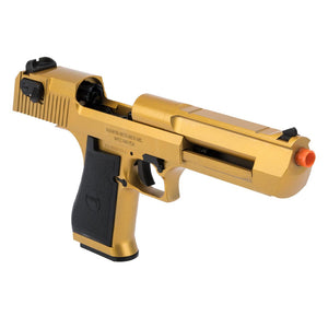 WE-Tech Desert Eagle .50 AE Gas Blowback Airsoft Pistol by Cybergun (Color: Gold / CO2 / Gun Only)