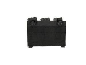 LANCER TACTICAL ADAPTIVE HOOK AND LOOP TRIPLE AR MAG POUCH