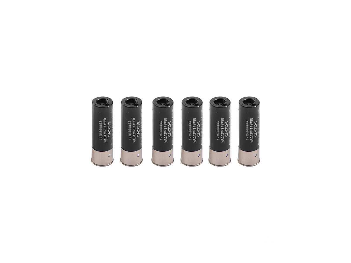 G-Force 15 Round Shotgun Shells for Multi & Single-Shot Airsoft Shotguns (Pack of 6)