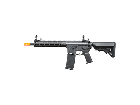 Lancer Tactical Gen 3 M4 SPR Interceptor Airsoft AEG Rifle with Red Accents (Color: Black)