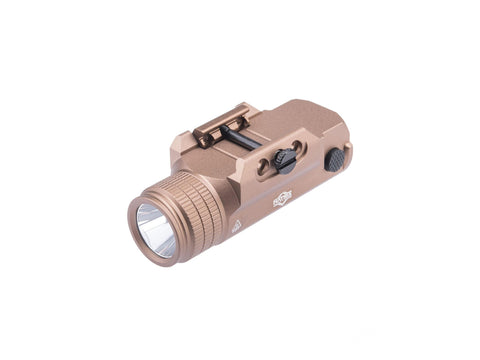 AIM Sports Pistol & Rifle Quick Release 330 Lumens Combat Flashlight w/ Filter Set