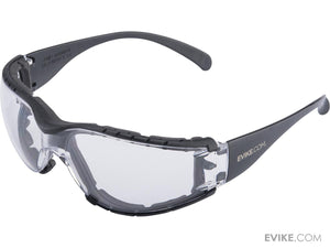 Evike.com ANSI Rated Anti-Fog Safety Glasses w/ Foam Gasket