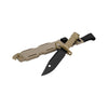 Lancer Tactical Airsoft M9 Rubber Bayonet Knife for M4/M16 AEG - Tan