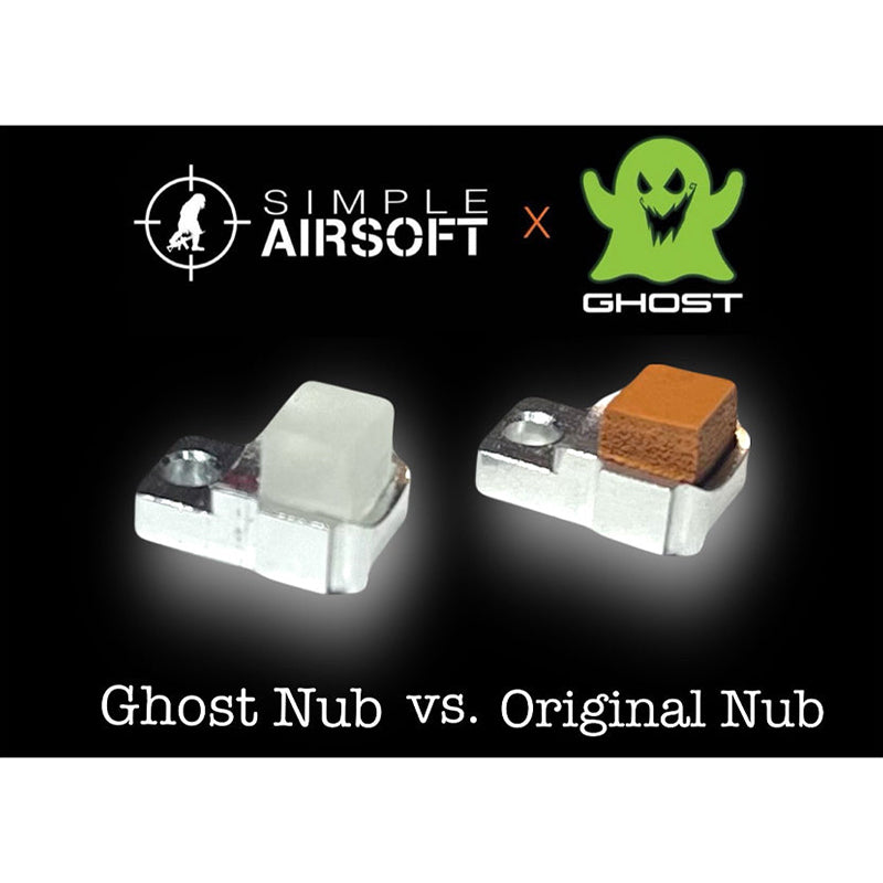 Simple Airsoft X Ghost Flat Hop Nub for AEG Maxx Model Hop up