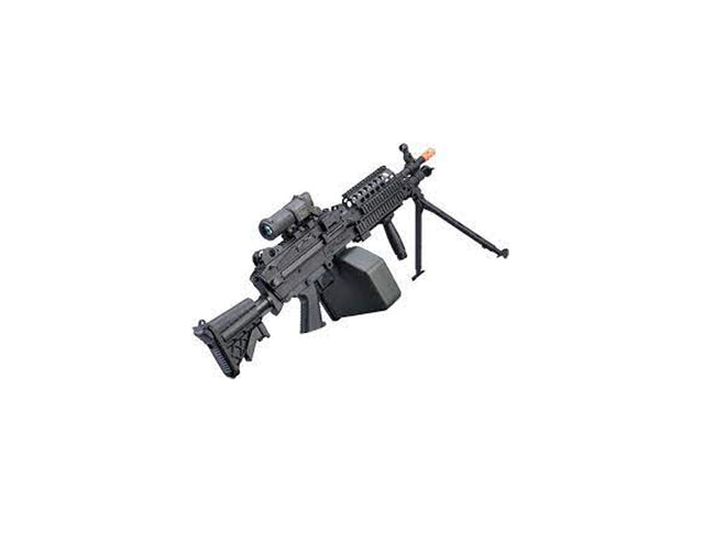 Cybergun FN Licensed M249 "Featherweight" Airsoft Machine Gun  (Model: MK46 / <350 FPS)