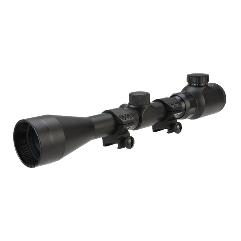 Matrix 3-9x40 Dual Illuminated Rifle Scope w/ Scope Rings