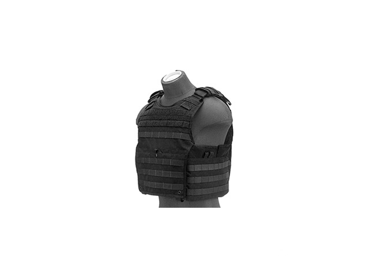 Code 11 Large Exo Plate Carrier (Color: Black)