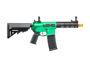 Lancer Tactical Gen 2 CQB M4 AEG Rifle Core Series (Color: Green & Black)