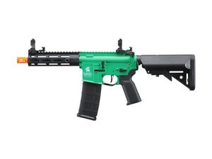 Lancer Tactical Gen 2 CQB M4 AEG Rifle Core Series (Color: Green & Black)