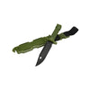 Lancer Tactical Airsoft M9 Rubber Bayonet Knife for M4/M16 AEG - Ranger Green