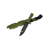 Lancer Tactical Airsoft M9 Rubber Bayonet Knife for M4/M16 AEG