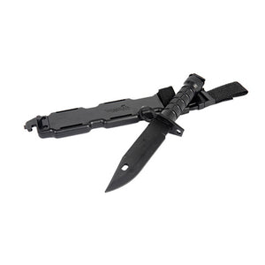 Lancer Tactical Airsoft M9 Rubber Bayonet Knife for M4/M16 AEG