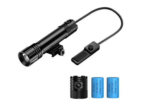 500 Lumens Pistol Tactical Flashlight with Strobe Mode, Type-C Rechargeable Weapon